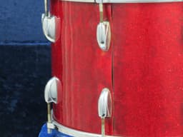 Walberg & Auge Perfection 10 x 14 Red Sparkle Wood Tenor Drum 1962 Serial #11-62 Walberg & Auge Perfection 10 x 14 Red Sparkle Wood Tenor Drum 1962 Serial #11-62