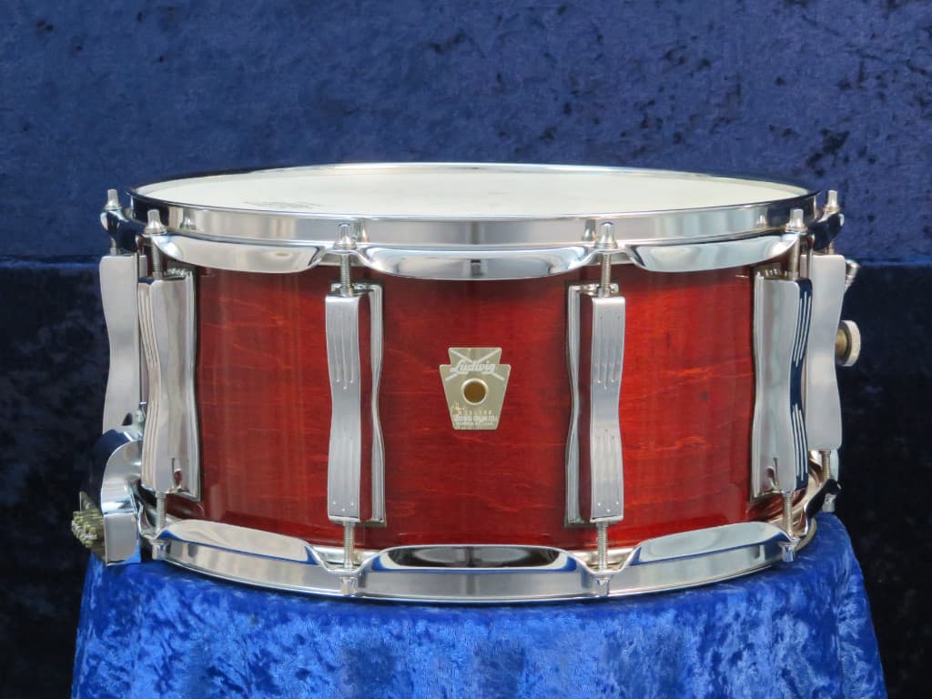 Ludwig 6.5 x 14 Mahogany Wood Snare Drum 1996 Serial #3328386 Ludwig 6.5 x 14 Mahogany Wood Snare Drum 1996 Serial #3328386