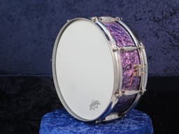 Walberg & Auge Perfection 5 x 14 Purple Diamond Pearl Wood Snare Drum 1960 Serial #9-60 Walberg & Auge Perfection 5 x 14 Purple Diamond Pearl Wood Snare Drum 1960 Serial #9-60