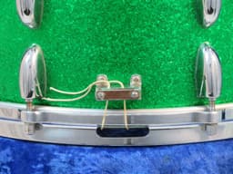 Walberg and Auge Perfection 6.5 x 15 Green Sparkle Wood Snare Drum 1964 Serial #9-64 Walberg and Auge Perfection 6.5 x 15 Green Sparkle Wood Snare Drum 1964 Serial #9-64