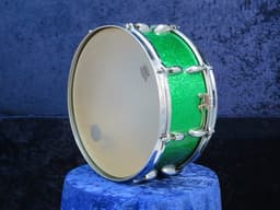 Walberg and Auge Perfection 6.5 x 15 Green Sparkle Wood Snare Drum 1964 Serial #9-64 Walberg and Auge Perfection 6.5 x 15 Green Sparkle Wood Snare Drum 1964 Serial #9-64