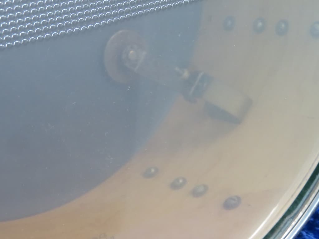 Walberg and Auge Perfection 6.5 x 15 Green Sparkle Wood Snare Drum 1964 Serial #9-64