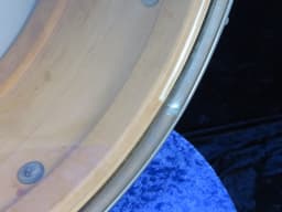 Slingerland Radio King 5.5 x 14 Sparkling Silver Pearl Wood Snare Drum Serial #isi9260 Slingerland Radio King 5.5 x 14 Sparkling Silver Pearl Wood Snare Drum Serial #isi9260