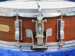 George Way 5 x 14 Mahogany Wood Snare Drum Serial #isi9296 George Way 5 x 14 Mahogany Wood Snare Drum Serial #isi9296