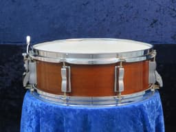 George Way 5 x 14 Mahogany Wood Snare Drum Serial #isi9296 George Way 5 x 14 Mahogany Wood Snare Drum Serial #isi9296