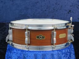 George Way 5 x 14 Mahogany Wood Snare Drum Serial #isi9296 George Way 5 x 14 Mahogany Wood Snare Drum Serial #isi9296