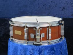 George Way 5 x 14 Mahogany Wood Snare Drum Serial #isi9296 George Way 5 x 14 Mahogany Wood Snare Drum Serial #isi9296