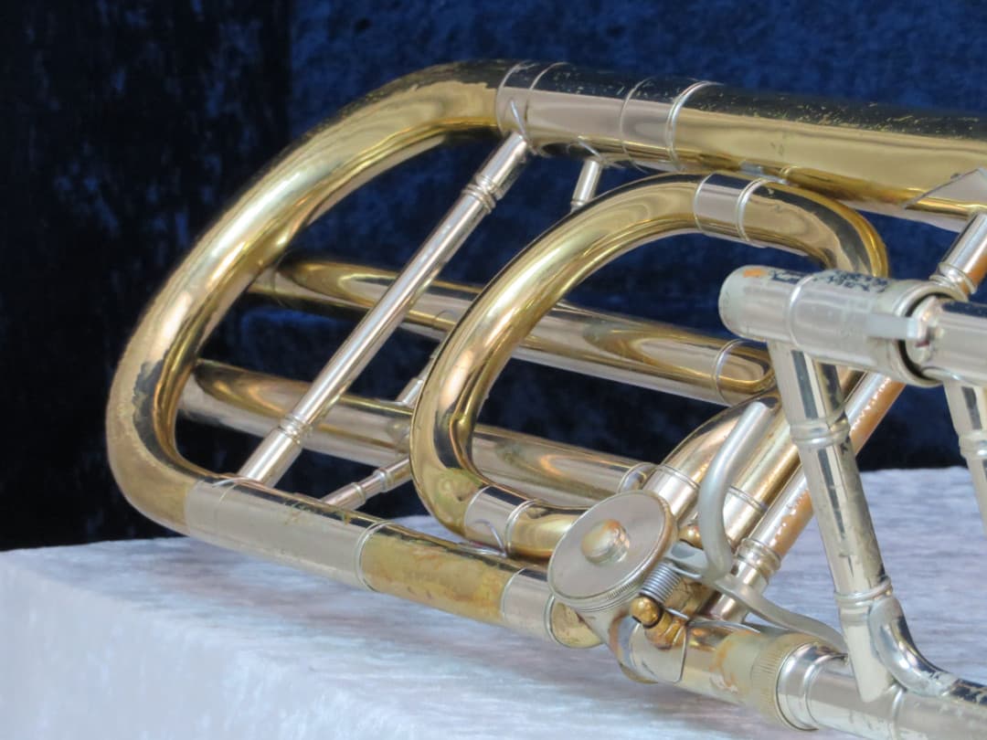 Conn 72H Elkhart Single Rotor Bass Trombone 1965 Serial #E76329