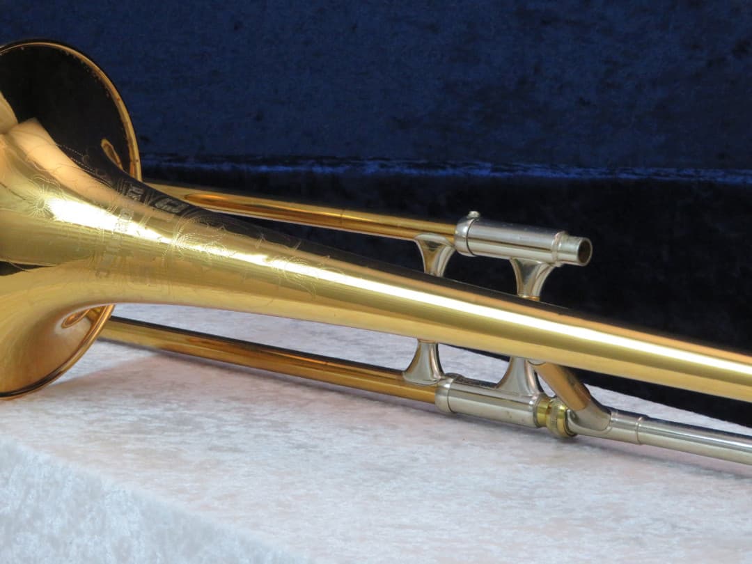 Olds Recording Model Two Tone Trombone 1949 Serial #44323