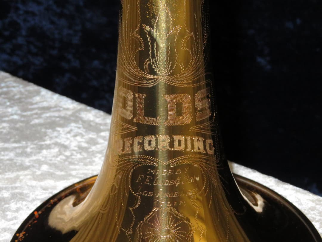 Olds Recording Model Two Tone Trombone 1949 Serial #44323