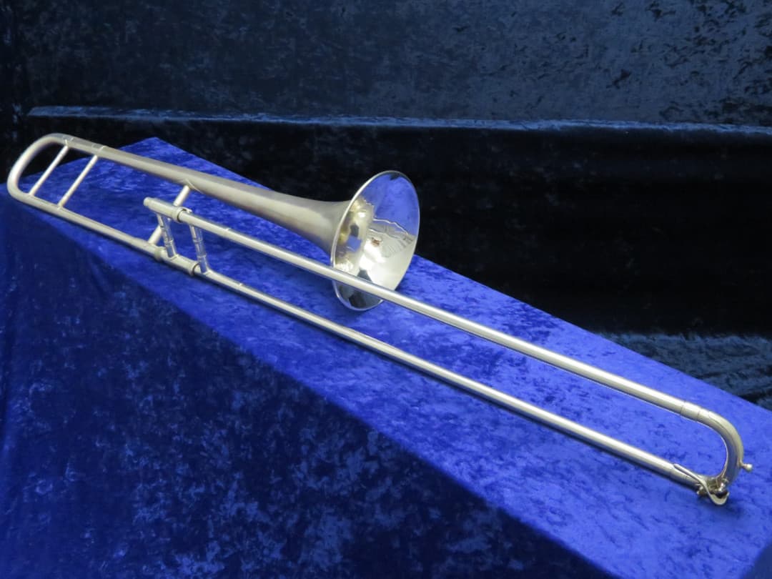 C.G. Conn 12H Silver Trombone 1939 Serial #325919