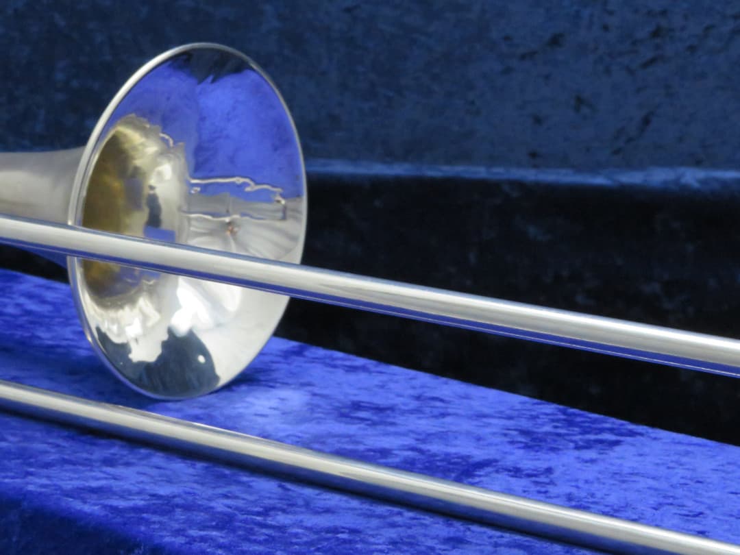 C.G. Conn 12H Silver Trombone 1939 Serial #325919