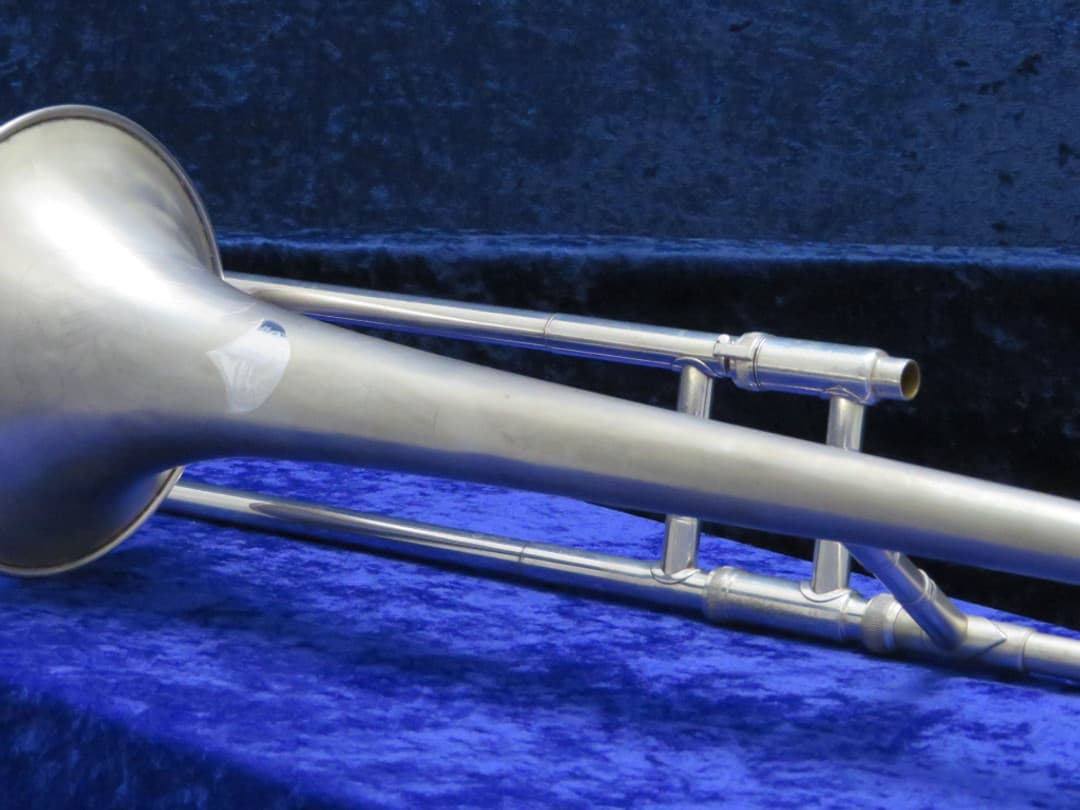 C.G. Conn 12H Silver Trombone 1939 Serial #325919