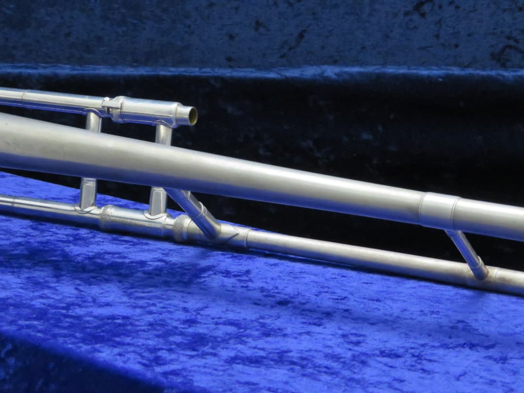 C.G. Conn 12H Silver Trombone 1939 Serial #325919