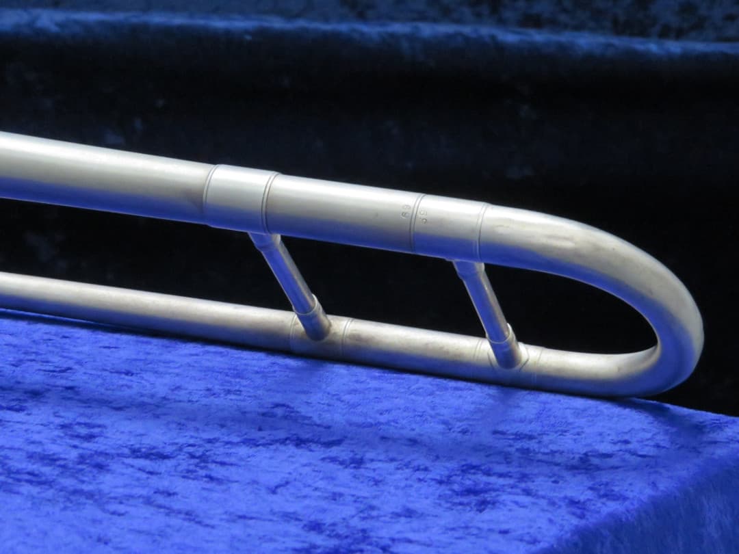 C.G. Conn 12H Silver Trombone 1939 Serial #325919