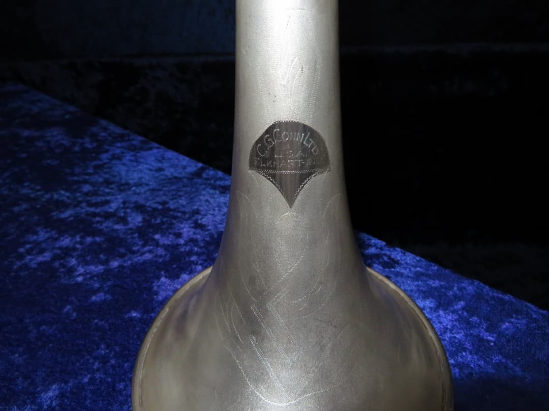 C.G. Conn 12H Silver Trombone 1939 Serial #325919