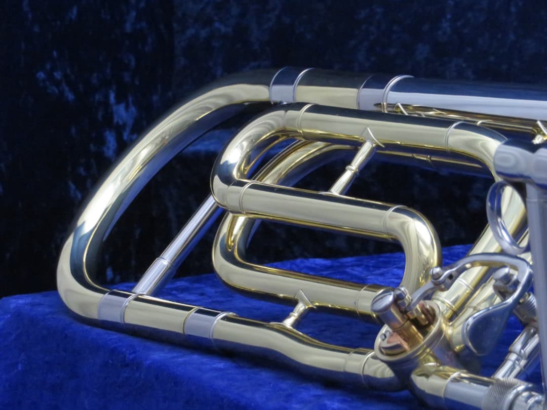 King Silver Tone F Trigger Trombone 1940 Serial #244272