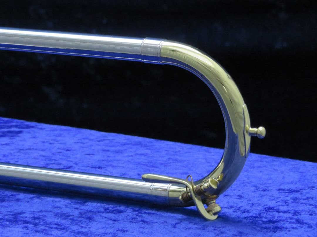 King Silver Tone F Trigger Trombone 1940 Serial #244272