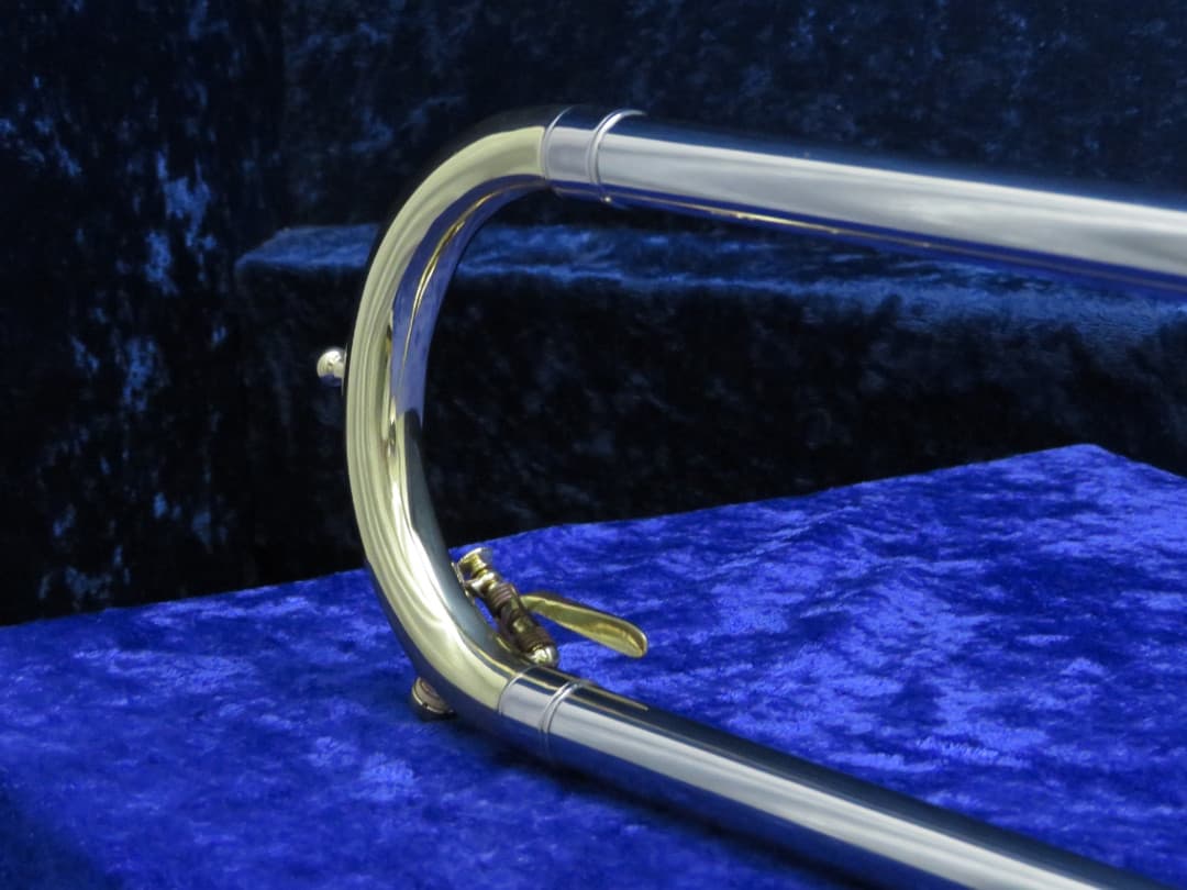 King Silver Tone F Trigger Trombone 1940 Serial #244272