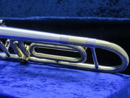 King Silver Tone F Trigger Trombone 1940 Serial #244272 King Silver Tone F Trigger Trombone 1940 Serial #244272
