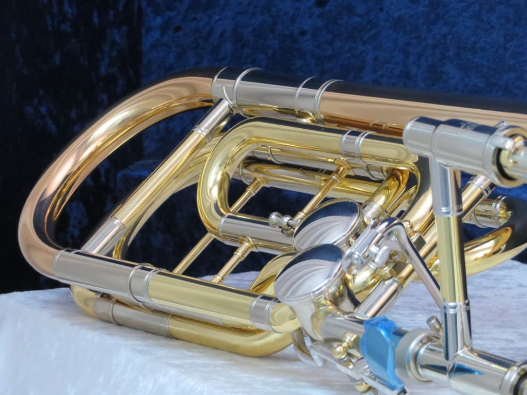 Yamaha Xeno YBL-822G Double Rotor Bass Trombone Serial #563369