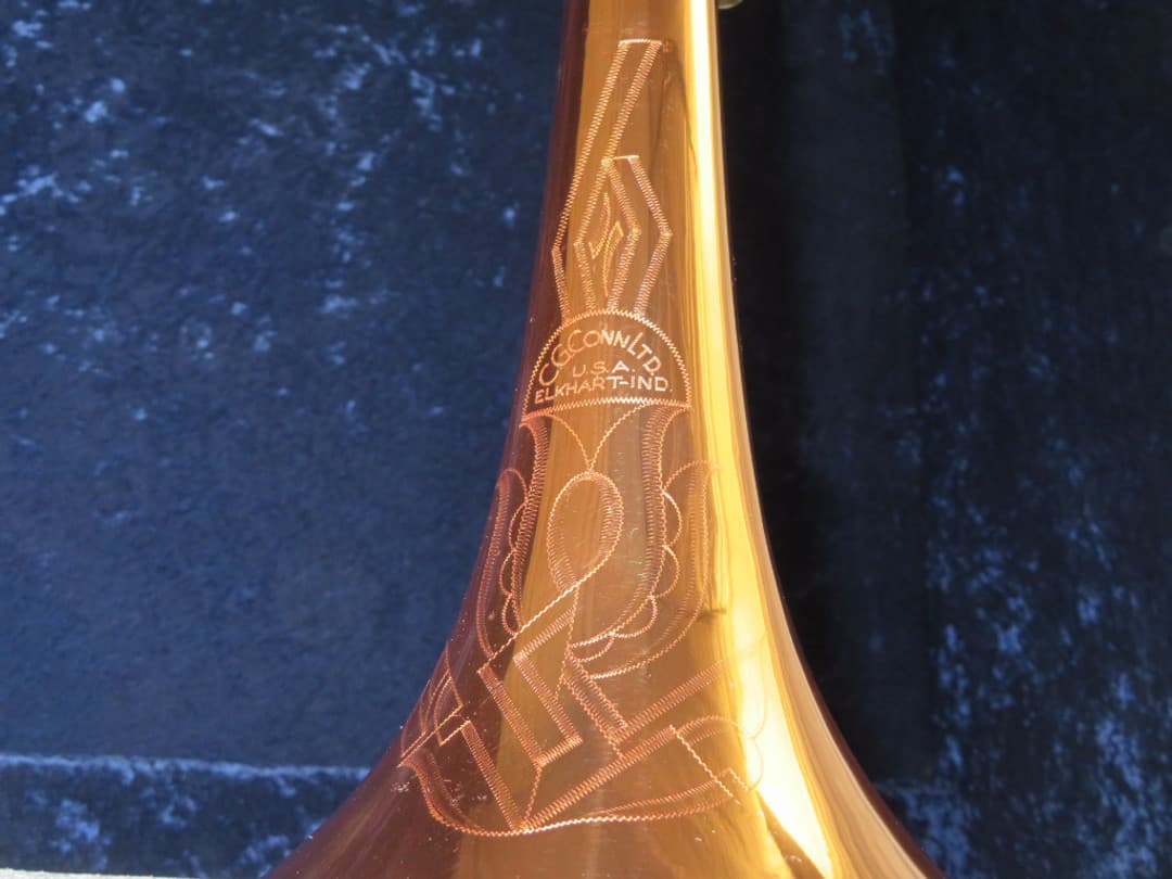 C.G. Conn 12H Elkhart Tri Tone Trombone 1941 Serial #346736