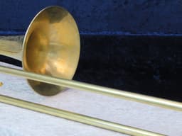 C.G. Conn 42H Ballroom Model Gold Plated Trombone 1930 Serial #270758 C.G. Conn 42H Ballroom Model Gold Plated Trombone 1930 Serial #270758