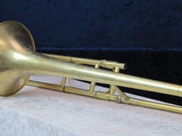 C.G. Conn 42H Ballroom Model Gold Plated Trombone 1930 Serial #270758 C.G. Conn 42H Ballroom Model Gold Plated Trombone 1930 Serial #270758