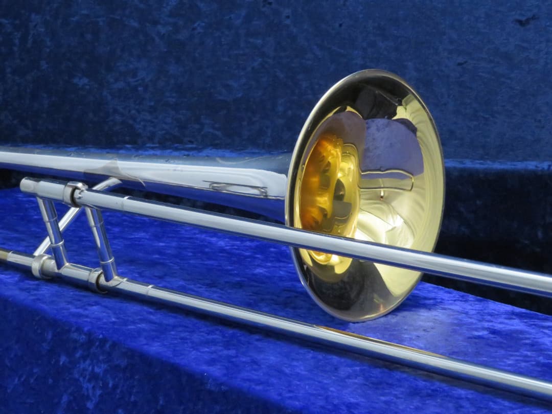 King 3B Concert Silversonic Two Tone Trombone 1970's Serial #471191 King 3B Concert Silversonic Two Tone Trombone 1970's Serial #471191