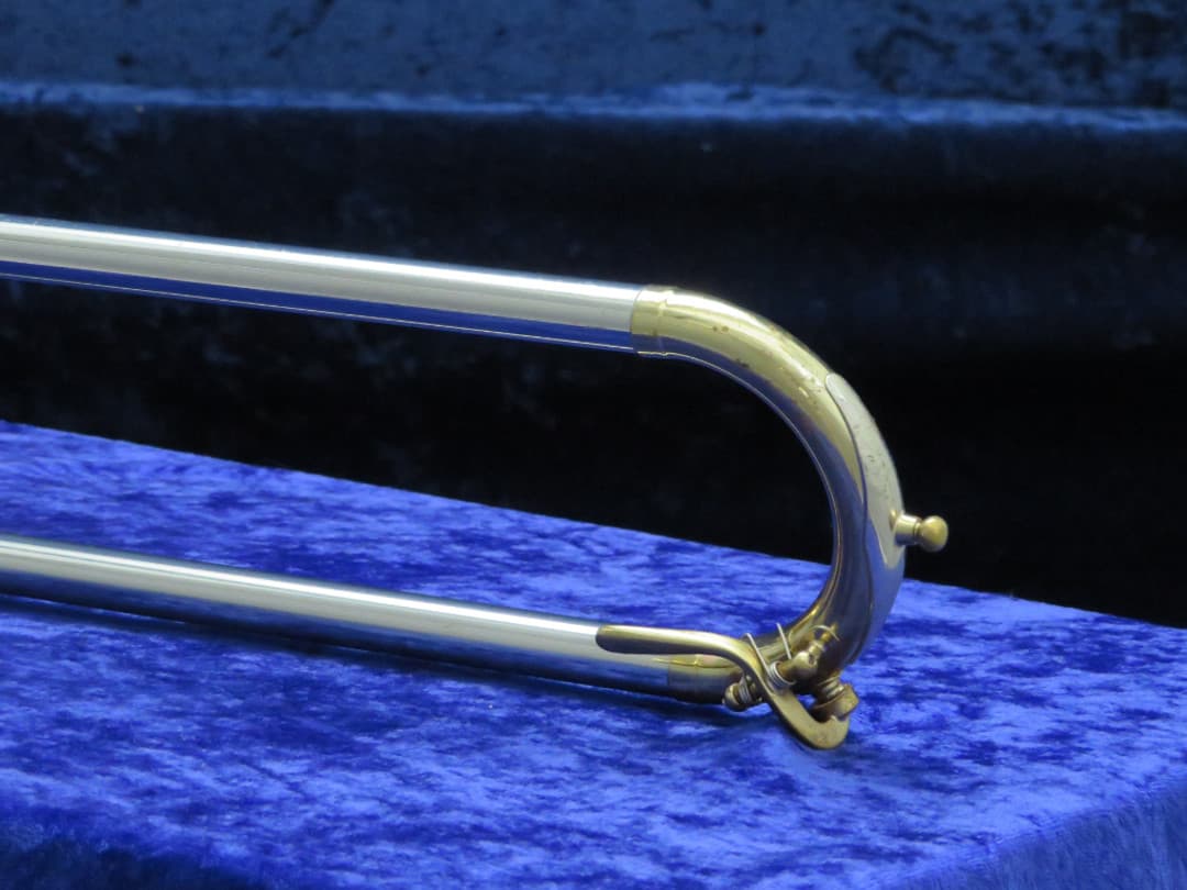 King 3B Concert Silversonic Two Tone Trombone 1970's Serial #471191