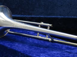 King 3B Concert Silversonic Two Tone Trombone 1970's Serial #471191 King 3B Concert Silversonic Two Tone Trombone 1970's Serial #471191