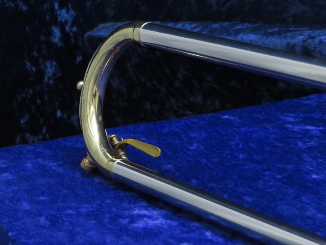 King 3B Concert Silversonic Two Tone Trombone 1970's Serial #471191