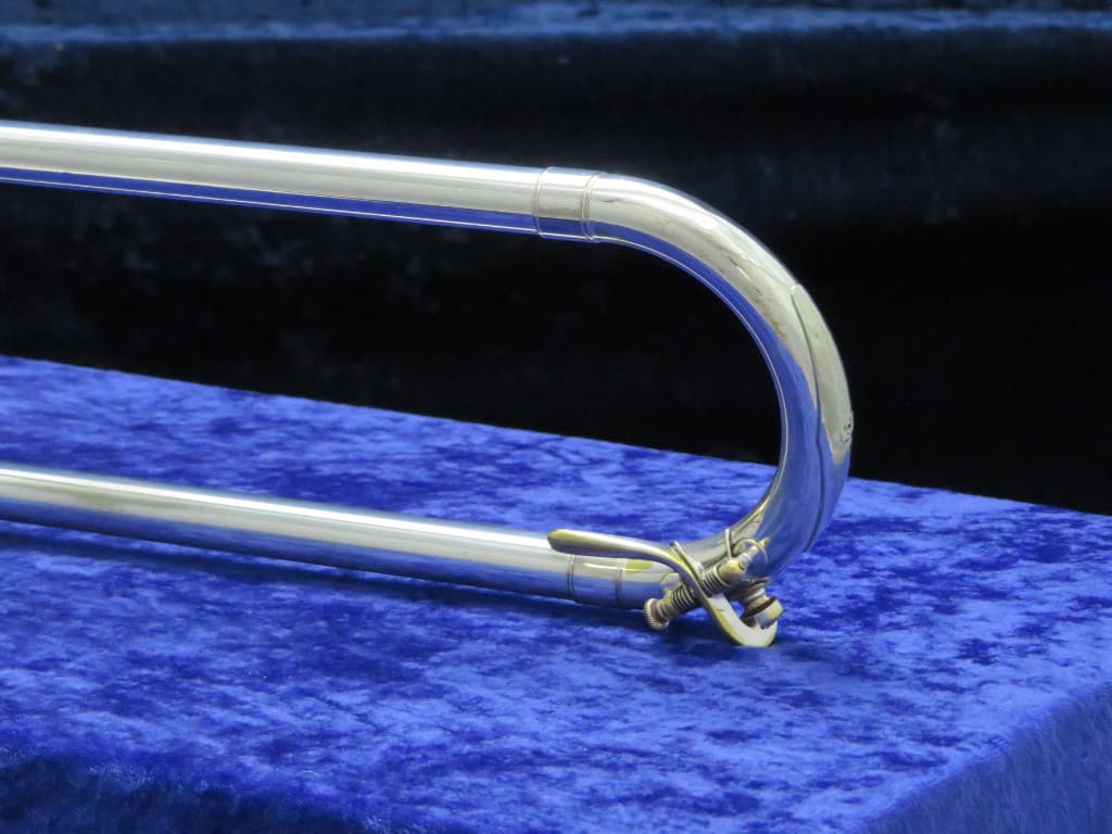 King Silver Tone " 2B" Sterling Silver F Trigger Trombone Serial #293240
