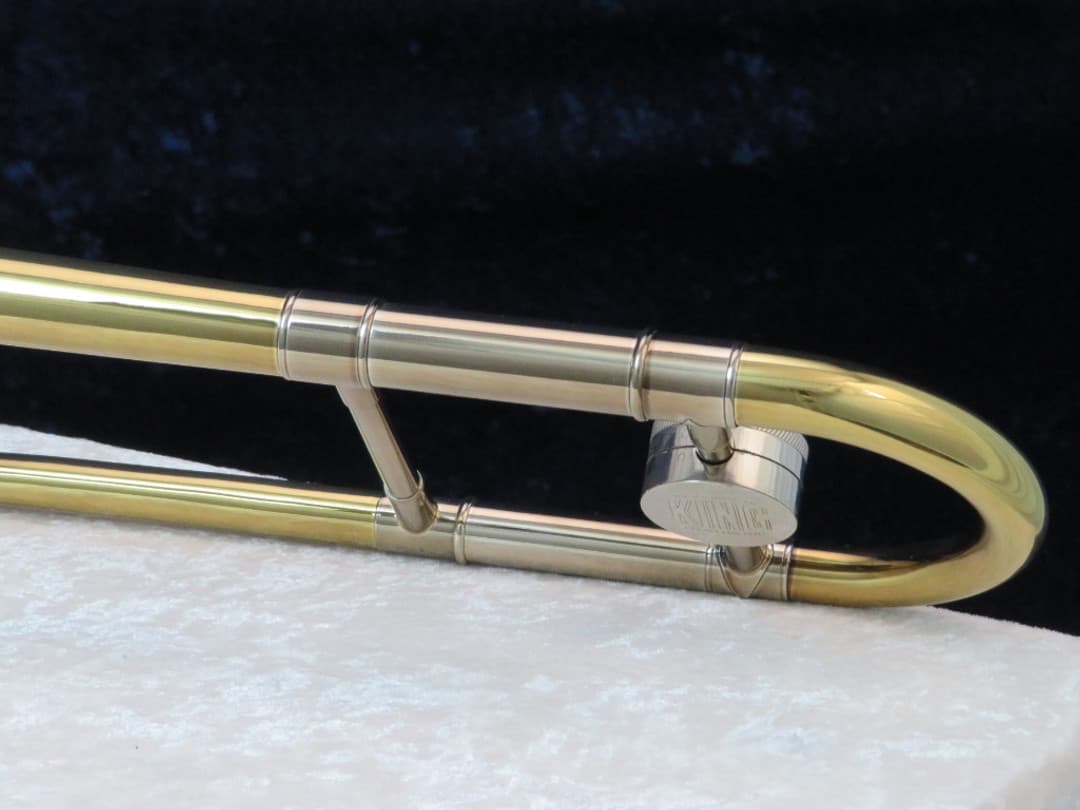 King 3B Concert Two Tone Trombone 1950's Serial #366780