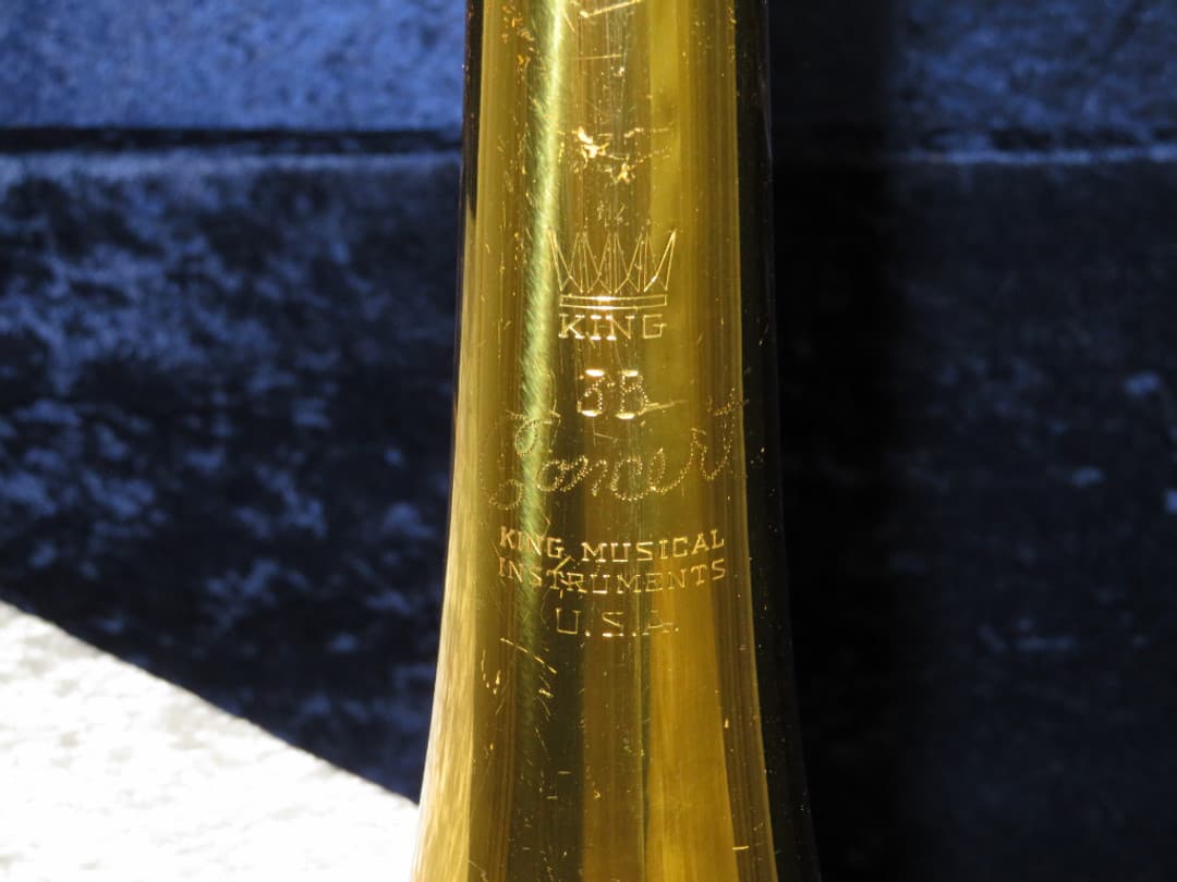 King 3B Concert Valve Trombone 1970's Serial #664969