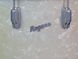 Rogers Powertone 12 x 15 White Marine Pearl Wood Tenor Drum Serial #8123 Rogers Powertone 12 x 15 White Marine Pearl Wood Tenor Drum Serial #8123