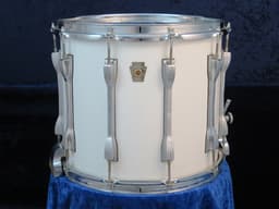 Ludwig 12 x 14 White Frost Wood Marching Snare Drum Serial #3285487 Ludwig 12 x 14 White Frost Wood Marching Snare Drum Serial #3285487