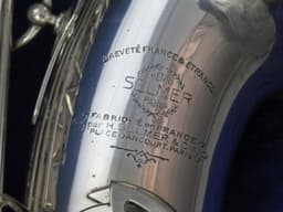 Selmer Balanced Action Silver Alto Saxophone 1946 Serial #32544 Selmer Balanced Action Silver Alto Saxophone 1946 Serial #32544