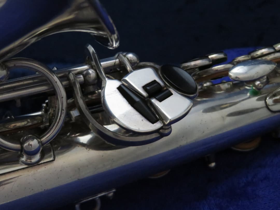 Selmer Balanced Action Silver Alto Saxophone 1946 Serial #32544