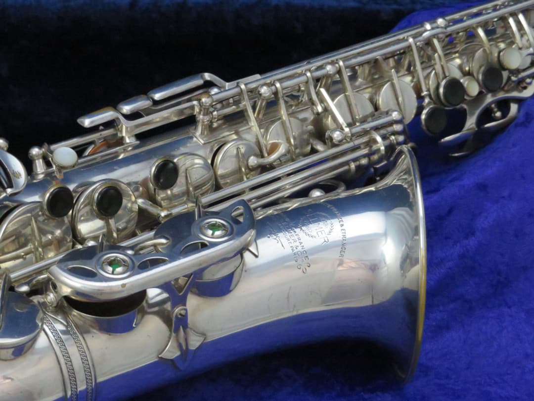 Selmer Balanced Action Silver Alto Saxophone 1946 Serial #32544 Selmer Balanced Action Silver Alto Saxophone 1946 Serial #32544