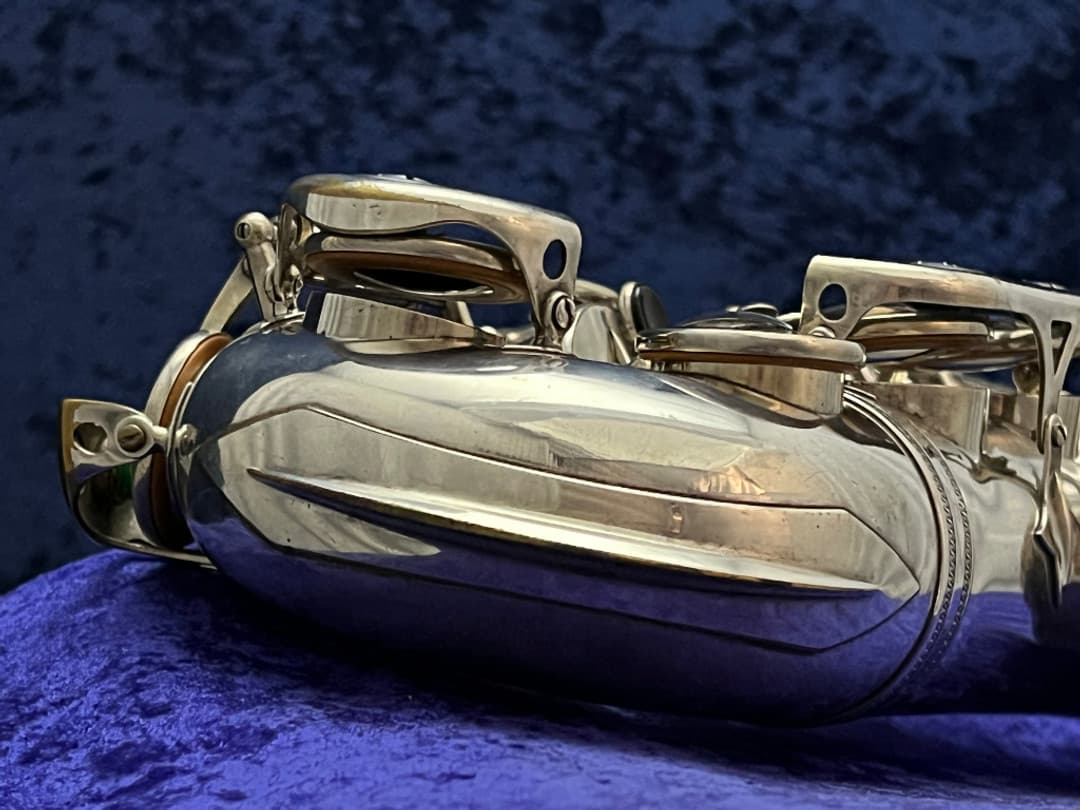 Selmer Balanced Action Silver Alto Saxophone 1946 Serial #32544