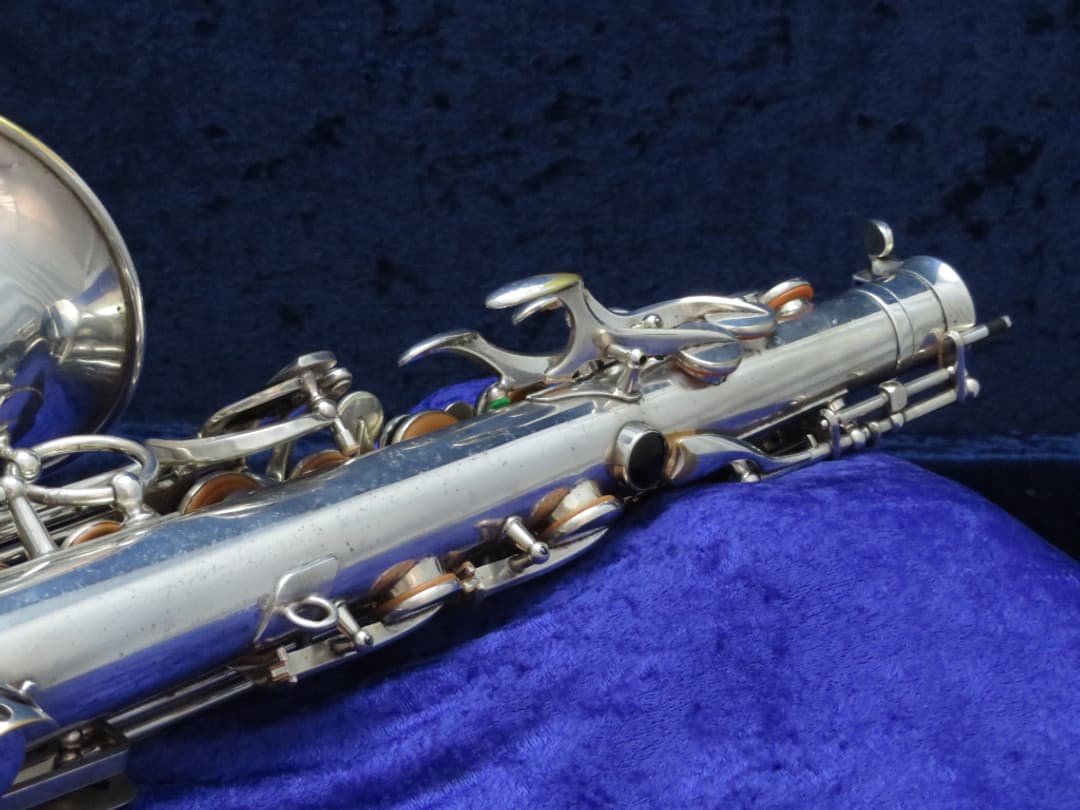 Selmer Balanced Action Silver Alto Saxophone 1946 Serial #32544