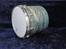 Ludwig  Set of 3 14" 16" 18" Oyster Blue Pearl Wood Tri/ Concert Toms 1960's  Serial #1051821 Ludwig  Set of 3 14" 16" 18" Oyster Blue Pearl Wood Tri/ Concert Toms 1960's  Serial #1051821