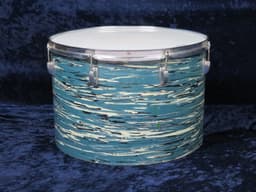 Ludwig  Set of 3 14" 16" 18" Oyster Blue Pearl Wood Tri/ Concert Toms 1960's  Serial #1051821 Ludwig  Set of 3 14" 16" 18" Oyster Blue Pearl Wood Tri/ Concert Toms 1960's  Serial #1051821