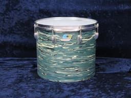Ludwig  Set of 3 14" 16" 18" Oyster Blue Pearl Wood Tri/ Concert Toms 1960's  Serial #1051821 Ludwig  Set of 3 14" 16" 18" Oyster Blue Pearl Wood Tri/ Concert Toms 1960's  Serial #1051821