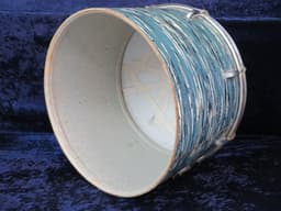 Ludwig  Set of 3 14" 16" 18" Oyster Blue Pearl Wood Tri/ Concert Toms 1960's  Serial #1051821 Ludwig  Set of 3 14" 16" 18" Oyster Blue Pearl Wood Tri/ Concert Toms 1960's  Serial #1051821