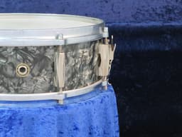 Walberg and Auge 5 x 14 Black Diamond Wood Snare Drum 1950's Serial #isi9322 Walberg and Auge 5 x 14 Black Diamond Wood Snare Drum 1950's Serial #isi9322