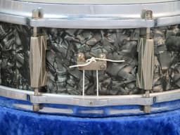 Walberg and Auge 5 x 14 Black Diamond Wood Snare Drum 1950's Serial #isi9322 Walberg and Auge 5 x 14 Black Diamond Wood Snare Drum 1950's Serial #isi9322
