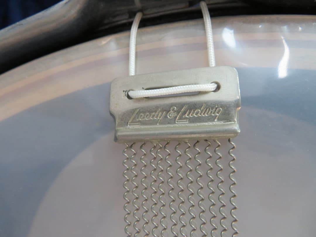 Walberg and Auge 5 x 14 Black Diamond Wood Snare Drum 1950's Serial #isi9322