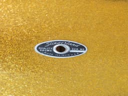 Slingerland Pair of 10 x 26 Sparkling Orange Pearl Wood Bass Drums Serial #246944 and Serial #253875 Slingerland Pair of 10 x 26 Sparkling Orange Pearl Wood Bass Drums Serial #246944 and Serial #253875